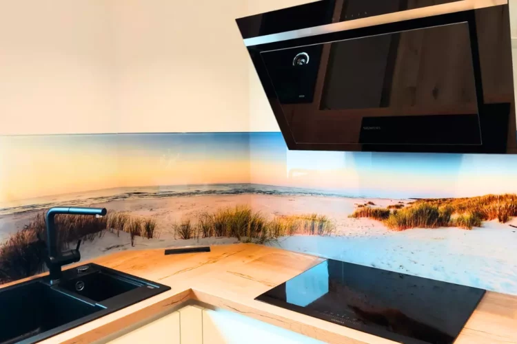 Küchenrückwand Glas mit Motiv