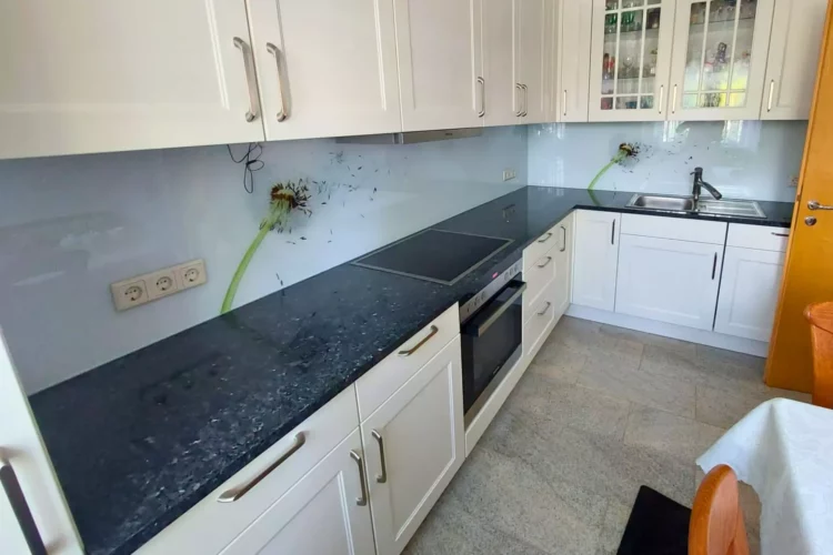 Küchenrückwand Glas mit Motiv