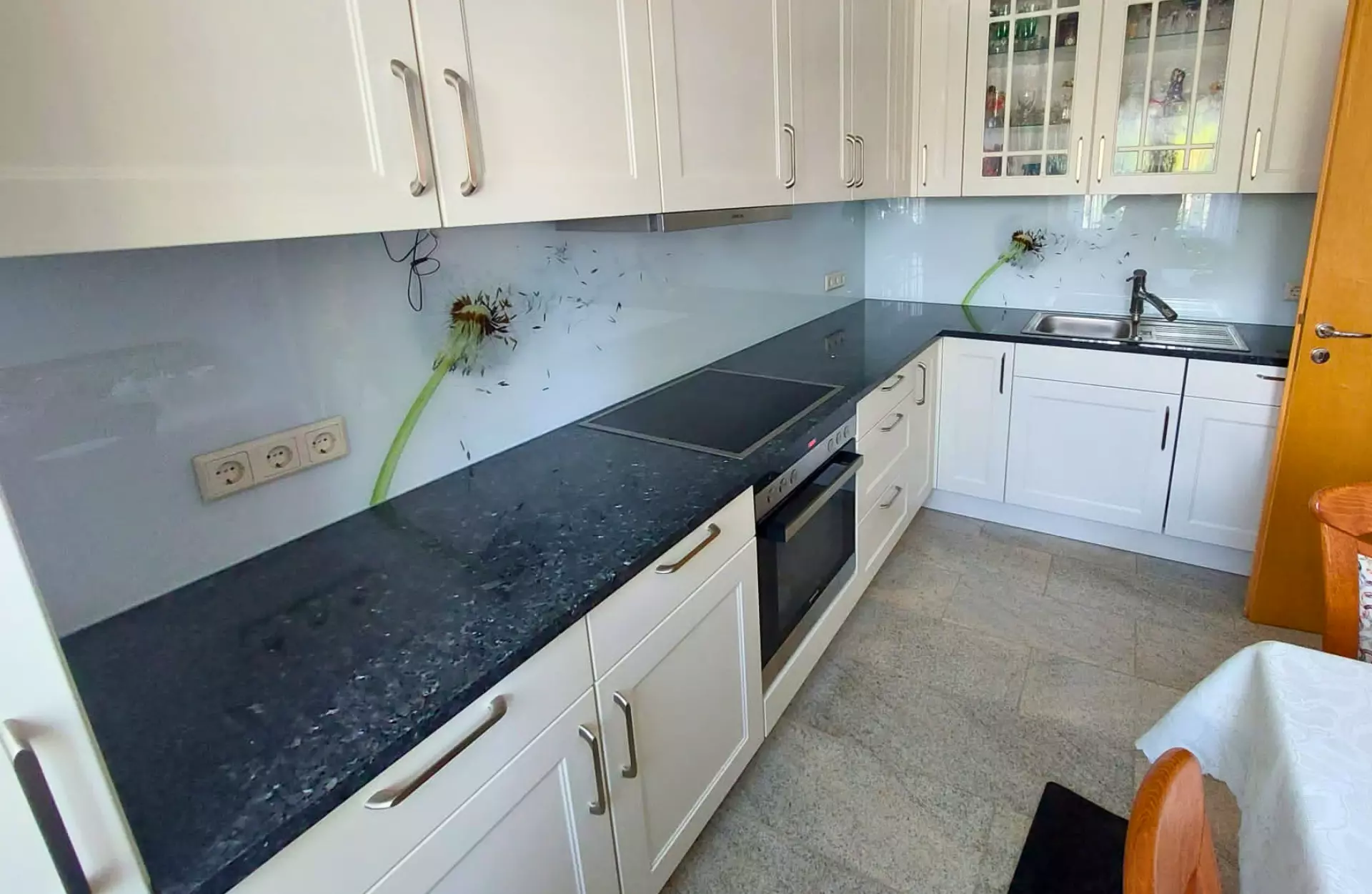 Küchenrückwand Glas mit Motiv